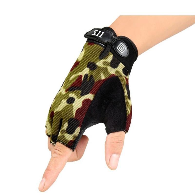 Sports Riding Gloves for Men and Women Fishing Non-slip Outdoor Tactical Military Fan Half-finger Full-finger Gloves