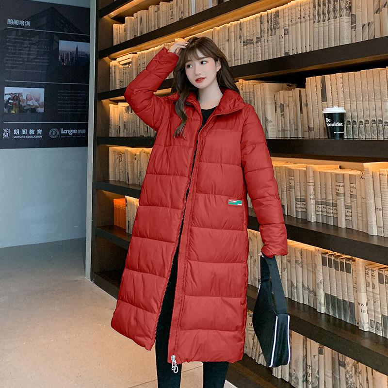 Women's Coat Smooth Down Jacket Women's Long Coat Hooded Parka Coat Thick Winter Jacket Women's Coat Oversize