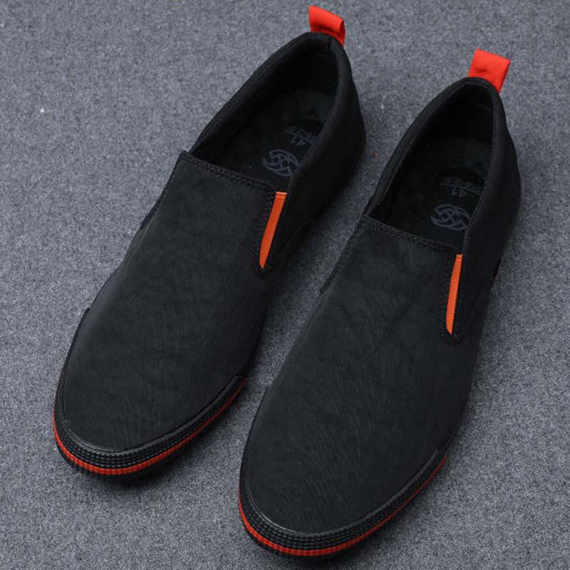 Plus Size 38-44 Summer Men Canvas Sneakers Comfortable Deodorant Running Basketball Shoes Breathable Shockproof Non-slip Shoes