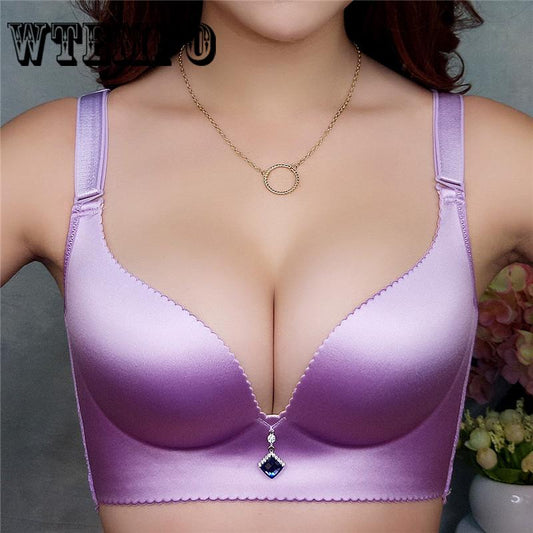 Bra Bra Seamless Sexy Women Girls Push Up Bra Wireless Underwear