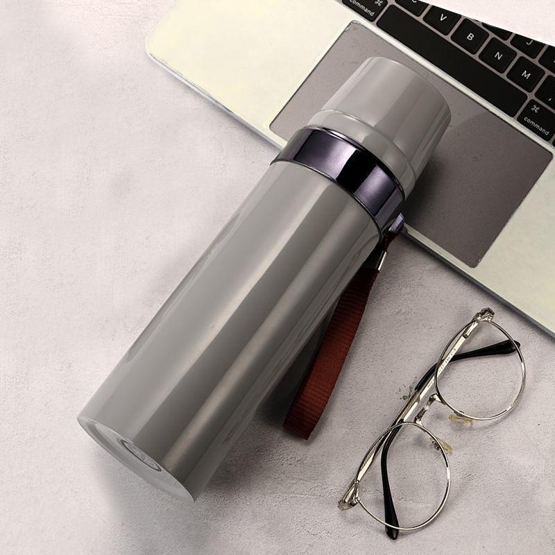 0.5/0.75L/1L Vacuum Flask Stainless Steel Outdoor Sports Kettle Coffee Tea Water Bottle Milk Insulation Pot