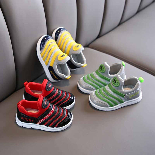 21-30 Summer Baby Toddler Shoes Sneakers Sandals Kids Mesh Breathable Basketball Shoes Lightweight Running Shoeses Comfortable Deodorant Child Shoes