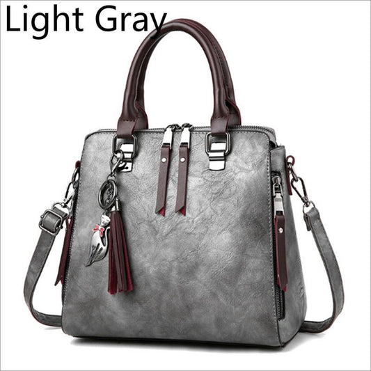 Women Fashion Elegant PU Leather Crossbody Shoulder/Hand Bag