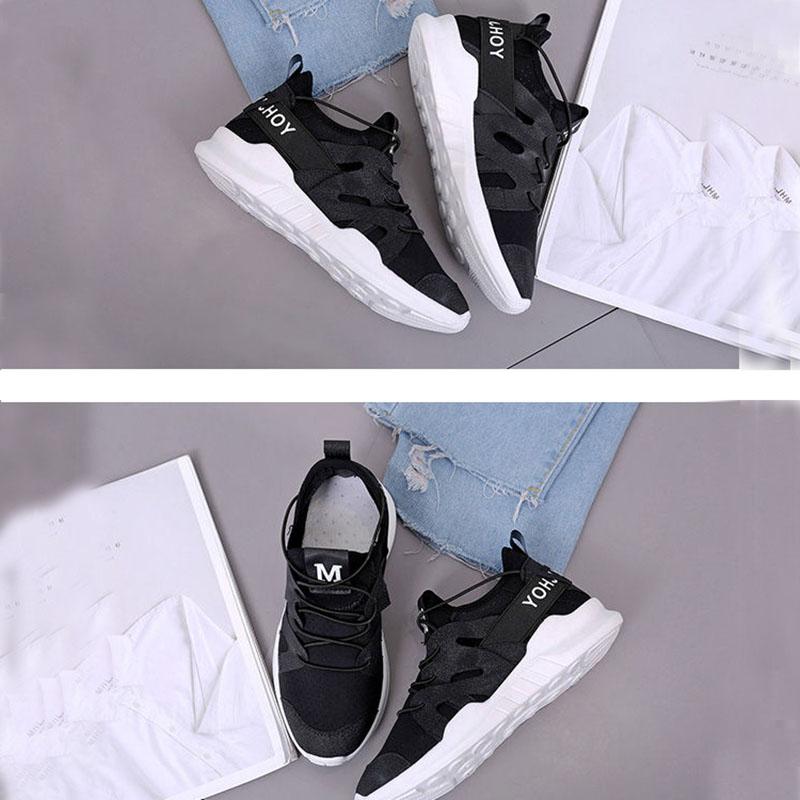 Sports Shoes Female White Shoes Summer Flat Student Shoes Running Shoes Casual Travel Shoes