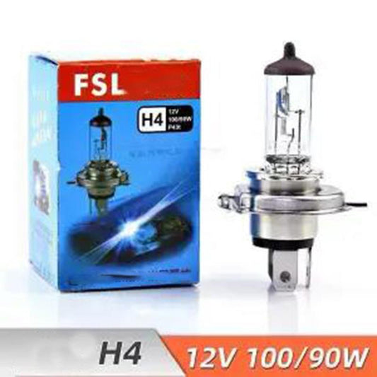 Lighting Car Lights H1 H4 H7 H3 12V/24V 100W Halogen Headlights H Super Bright 100W High Beam and Low Beam Bulb Spotlight White