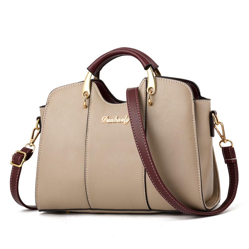 Female Bag  Leather Fashionable Shoulder Hand Female Bag Euramerican Style Atmosphere Lady Bag