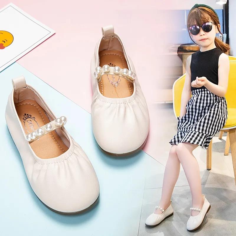 Summer Kids Shoes Fashion Leathers Sweet Children Sandals for Girls Toddler Baby Breathable Shoes