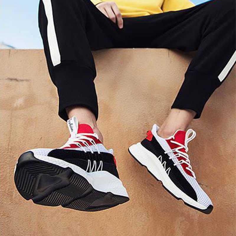 Size 39-44 Summer Men Sneakers Lightweight Breathable Basketball Running Shoes Student Deodorant Flying Woven Mesh Blade Shoes