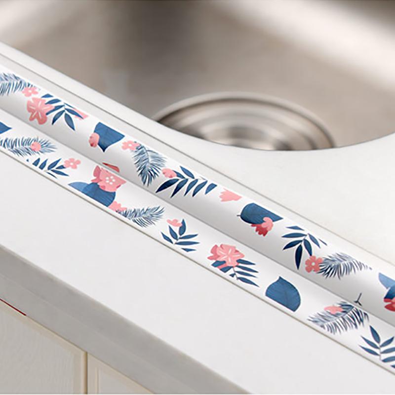 Kitchen Mildew-proof Tape Toilet Stickers Waterproof Tape Sink Seams Beautiful Seams Bathroom Corner Lines Sealing Strips