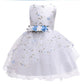 Lovely Print Flower Little Baby First Communion Dress Birthday Party Dress For Girls