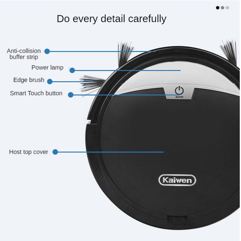 Remote Control Smart Sweeping Robot Vacuum Cleaner Ultra-thin Silent Planning Route Multifunctional Lazy Household Cleaning Machine