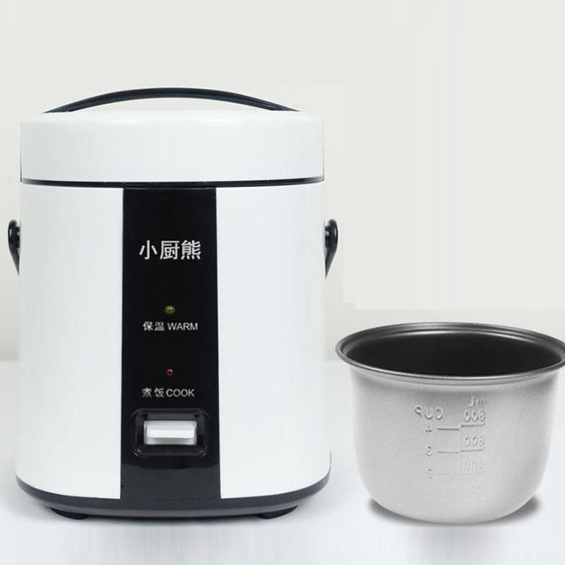 Mini Rice Cooker 1-2 People Cooking Rice Pot Multi-function Home Small Electric Cooker 1.2L Pot