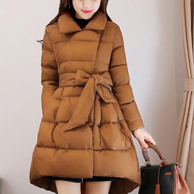 2021 New Winter Jacket Parkas Women Glossy Down Cotton Jacket Hooded Parka Warm Female Cotton Padded Jacket Casual Outwear