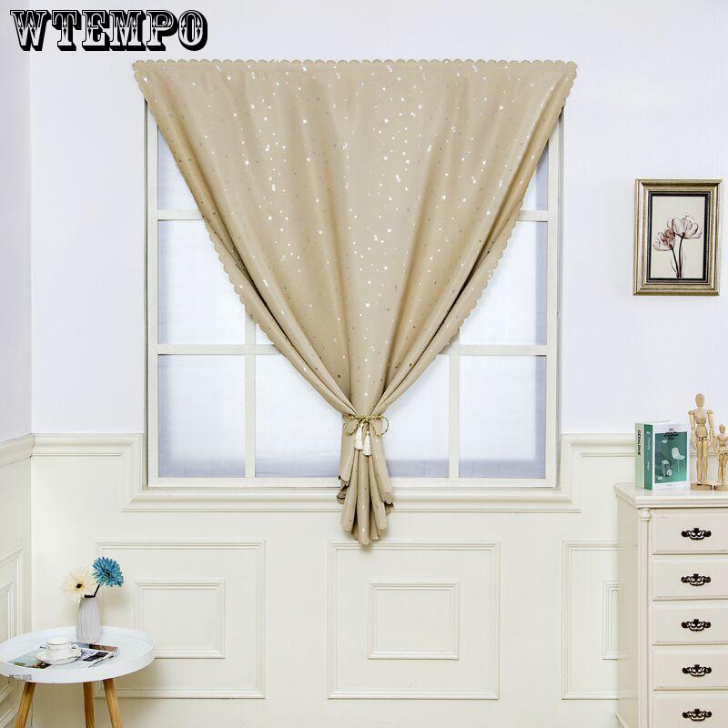 Easy Installation, Punch-free Roller Blind, Velcro, Blackout Window Rental Room Curtain