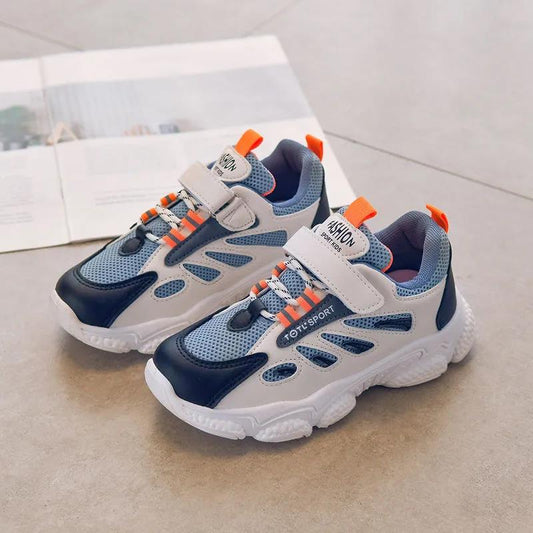 New Arrival Popular Style Children Casual Shoes Mesh Sneakers Boys & Girls Flat Child Running Shoes Light Fast