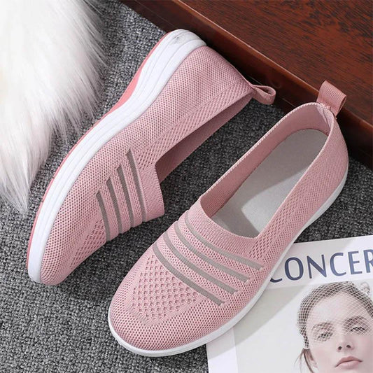 Mesh Breathable Sandals Cloth Shoes Ladies Casual Running Sneakers Non-slip Deodorant Foot Shoes