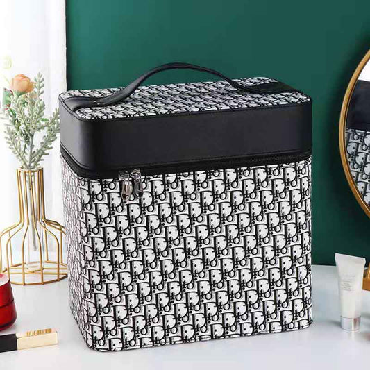 Cosmetic Bag Fashion Multifunctional Portable Cosmetic Storage Box Multi-layer Travel Storage Box