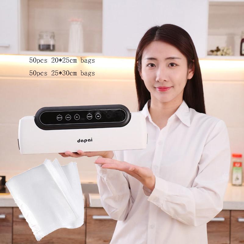 Best Food Vacuum Sealer  Automatic Commercial Household Food Vacuum Sealer Packaging Machine Include   Bags