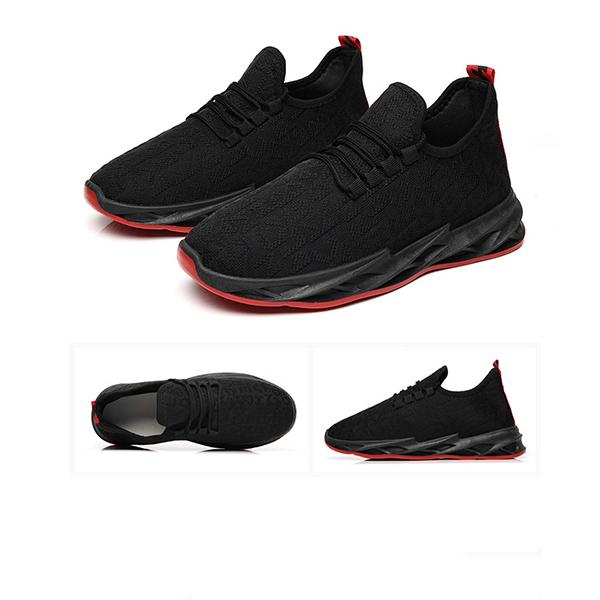 Men's Breathable Sneakers Mesh Shoes Male Soft Sole Lightweight Shoes Non Slip Casual Sports Sneakers