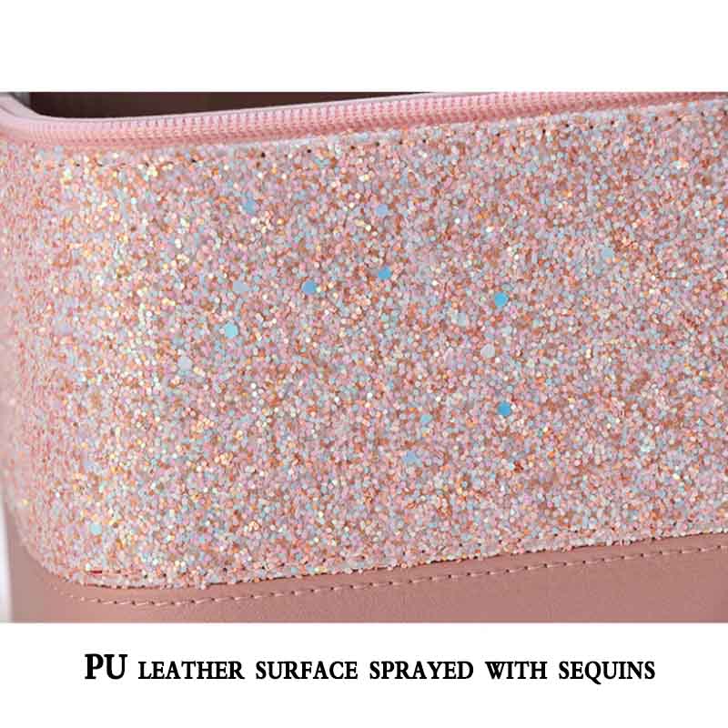 Cosmetic Bag Large-capacity Two-layer Color Matching Multi-functional Portable Cosmetic Storage Box