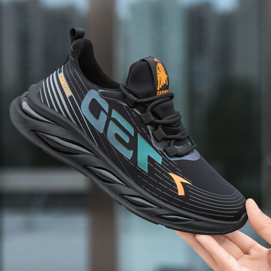 Men's Shoes Casual Sports Shoes Trendy All-match Running Shoes Lightweight and Breathable Fashion Travel Shoes