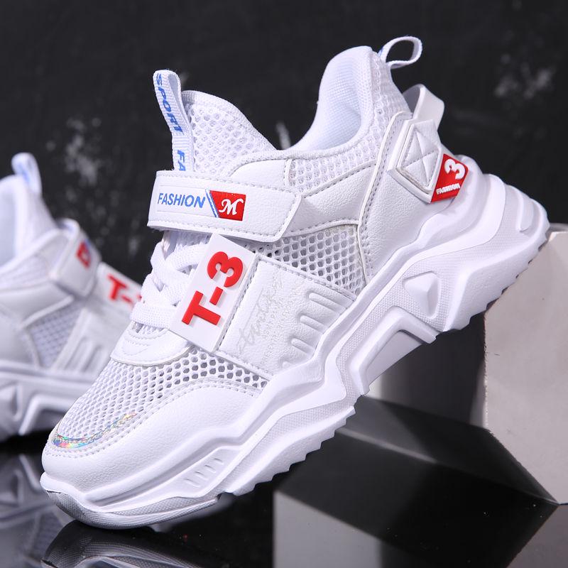 Children's Tennis Running Shoes Boys Sneakers Kindergarten Student Shoes Breathable Comfortable Boy Casual Sports Shoes Kids