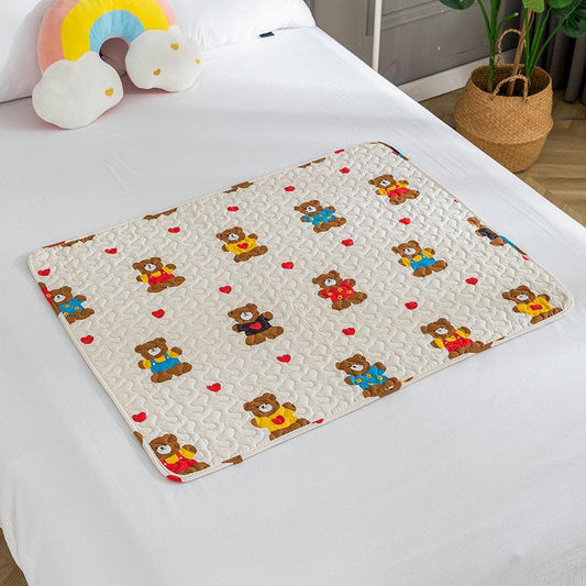 Pure Cotton Aunt Mats Moon Pad Physiothenesis Waterproof Water Wash Baby Urine Pad Leak-proof Fake 50*70cm/ 70 * 100cm/90*160cm