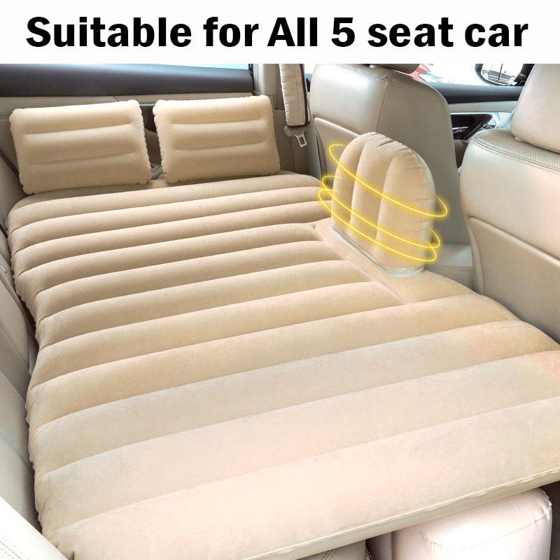 Car inflatable bed car bed universal car mattress comfortable rear car travel air bed