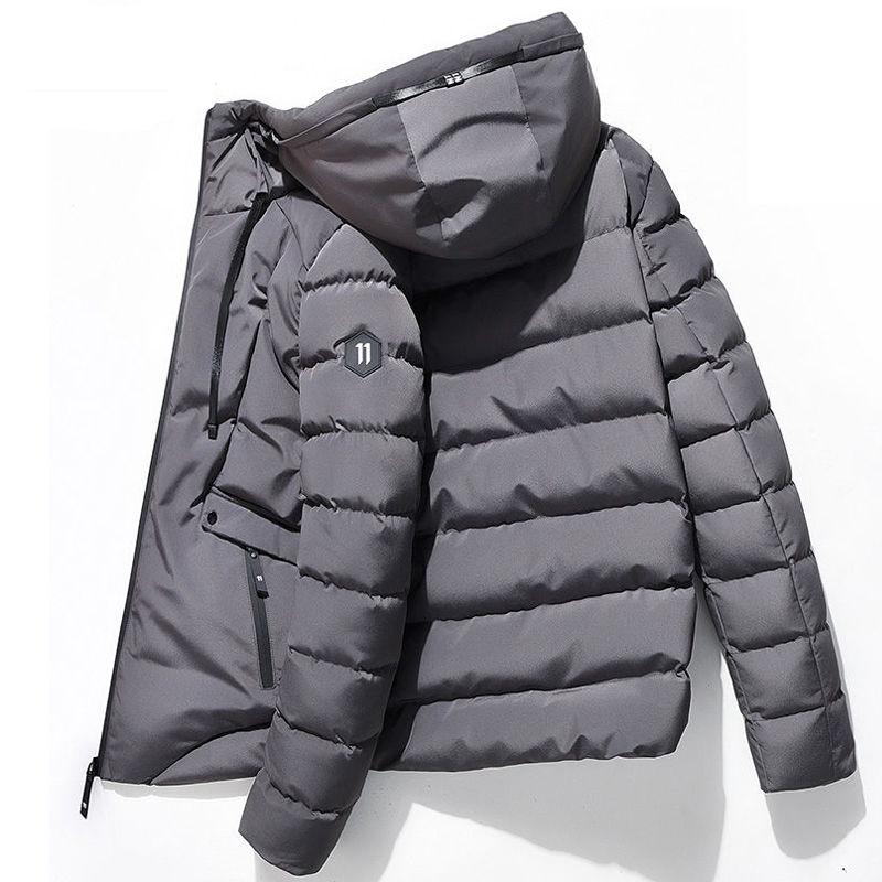 Men's clothes Winter Medium and long section Cotton clothing Large size Down jacket Outdoor Leisure