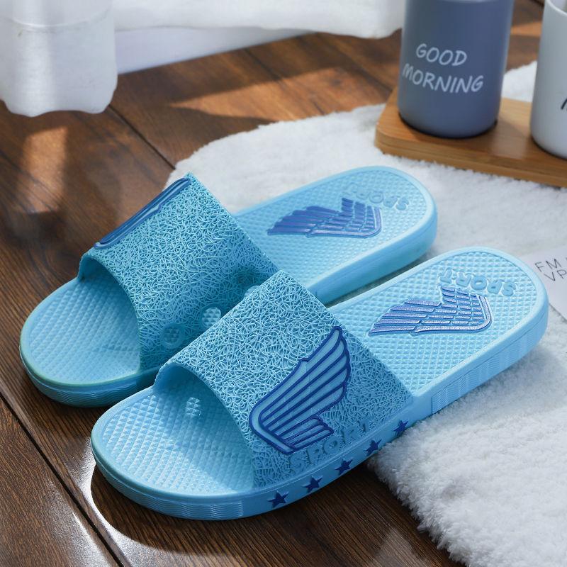 Slippers Men's Summer Indoor Home Sandals and Slippers Men's Outdoor Slippers Men's and Women's Home Bathroom Bath Slippers