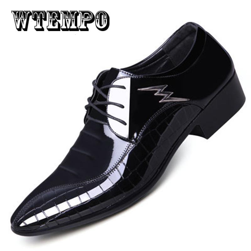 Lace-up Point Shoes Shoes Men's Leather Shoes Spring and Winter British Business Shoes Casual