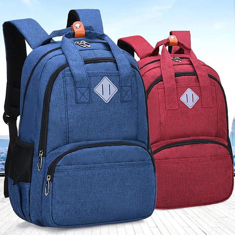 Junior High School and Elementary School Students Schoolbag Backpack Male Large-capacity Leisure Computer Backpack Travel Bag Female Fashion Trend