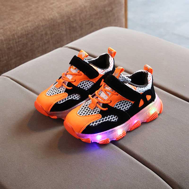 21-30 Child Sneakers Baby Sandals Kids Basketball Shoes Wear-resistant Comfortable Breathable Shoes