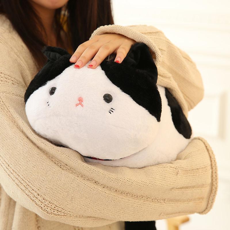 Lovely Little Cat Plush Doll Super Soft Cat Plush Doll Pillow Cute Kids Sleeping Plush Doll Gifts