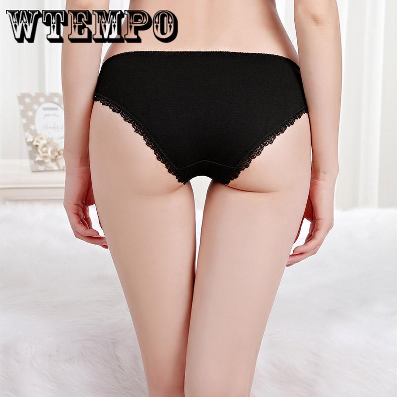 6 Pcs/Lot Lace Women's Underwear Antibacterial Sexy Girls Breathable Underwear Floral Lace