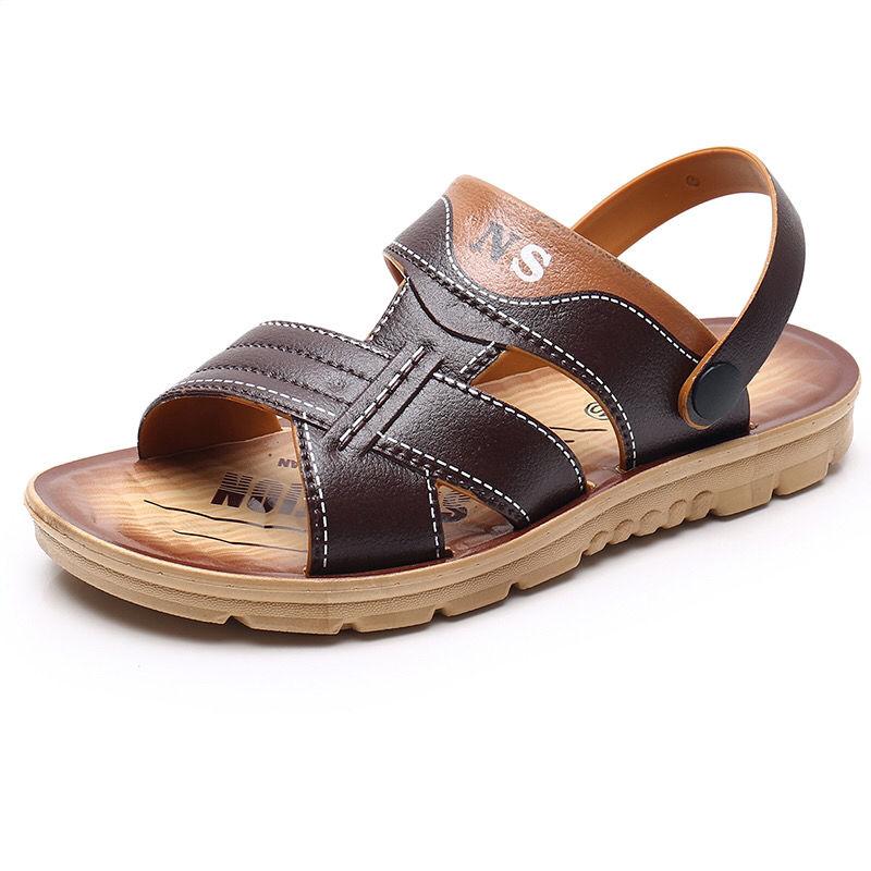 Fashion Breathable Sandals Soft Sole Sandals Sprayed Men's Sandals Summer Sandals Beach