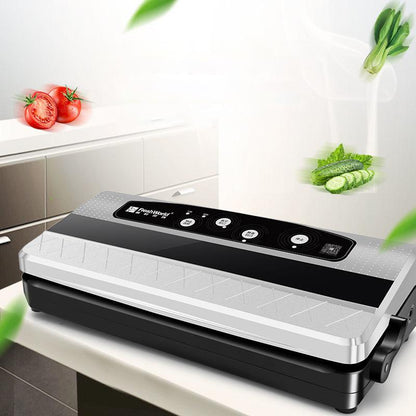 Include 10Pcs Bags Free Vacuum Sealer 220V/110V Automatic Commercial Household Food Vacuum Sealer Packaging Machine