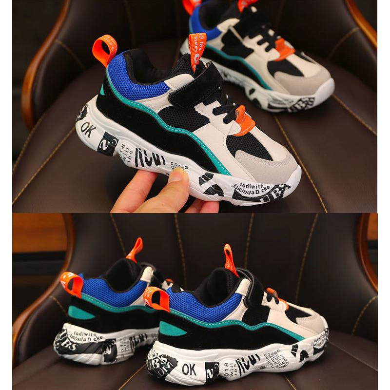 Children's Sports Shoes 2020 Spring and Autumn Explosions Tide Shoes Boys Casual Shoes Student Shoes