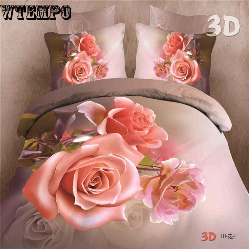 3D Bedding Set Print Cotton Duvet Cover Bedclothes Pillowcase Bed sheet Bed Set Home Textiles