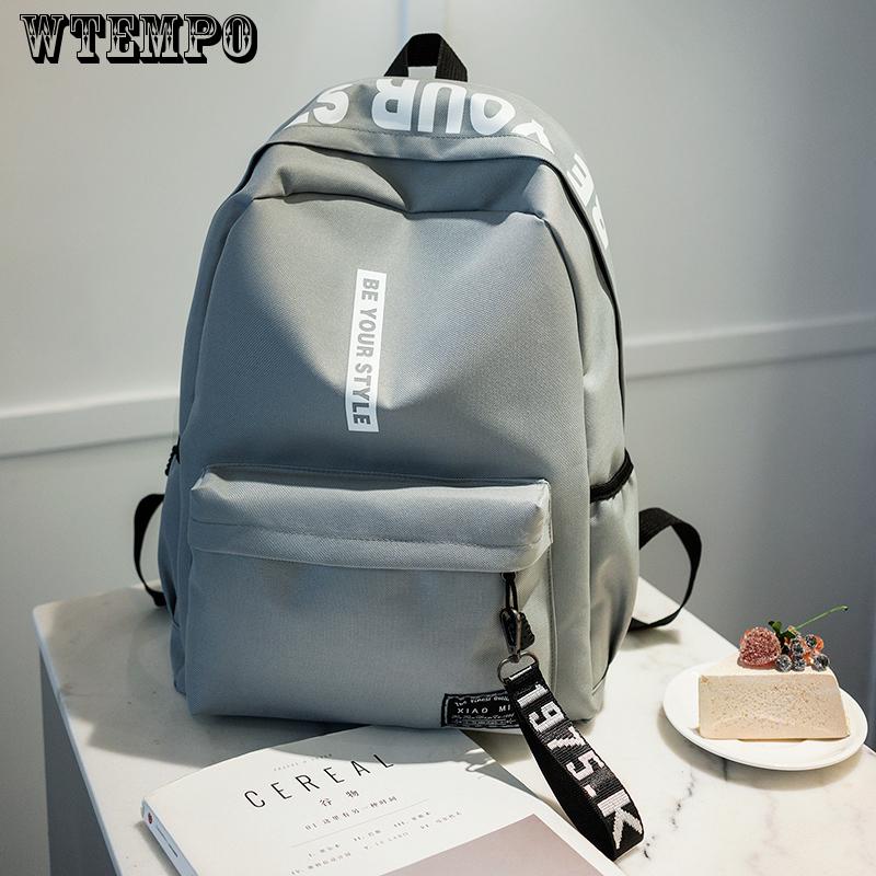 New Soft Fabric Backpack Female School Backpack For Teenage Girls Backpack shoulder bag