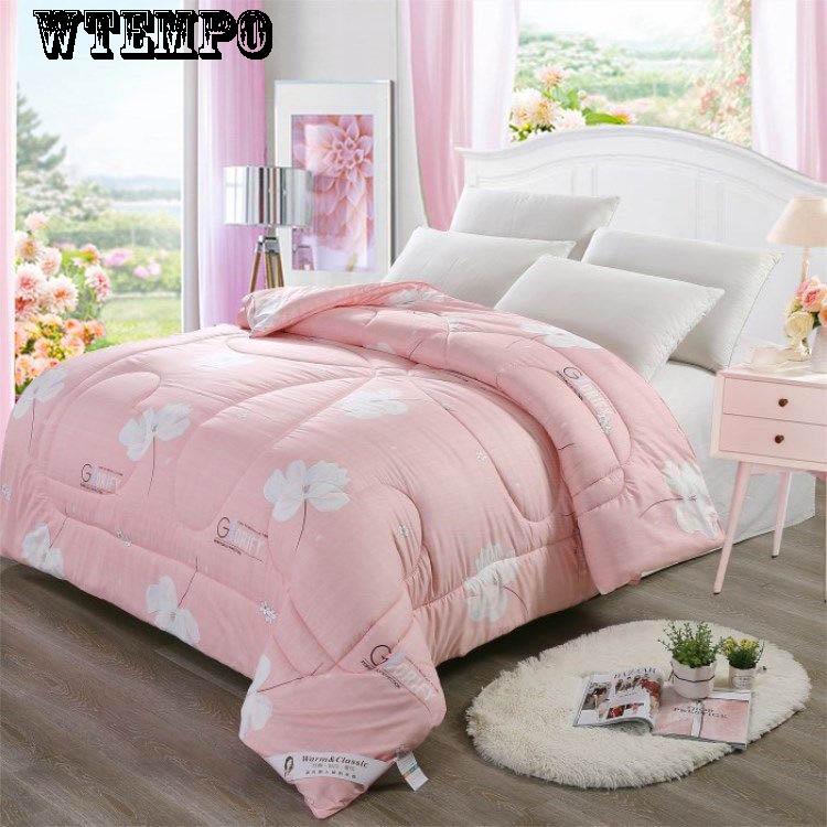 Bedding Printing Pattern Comfortable Warm Thick Winter Quilt Student Dormitory Cotton Quilt