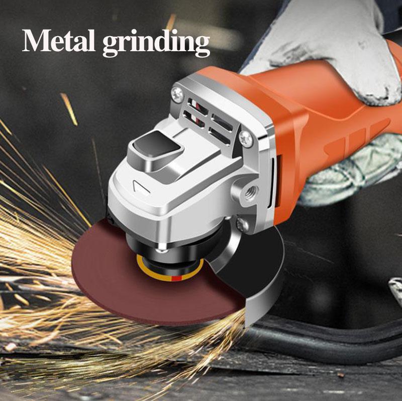 3880W Industrial Angle Grinder Wired Electric Grinder Handheld Cutter Polisher Can Cut Metal Stone Glass