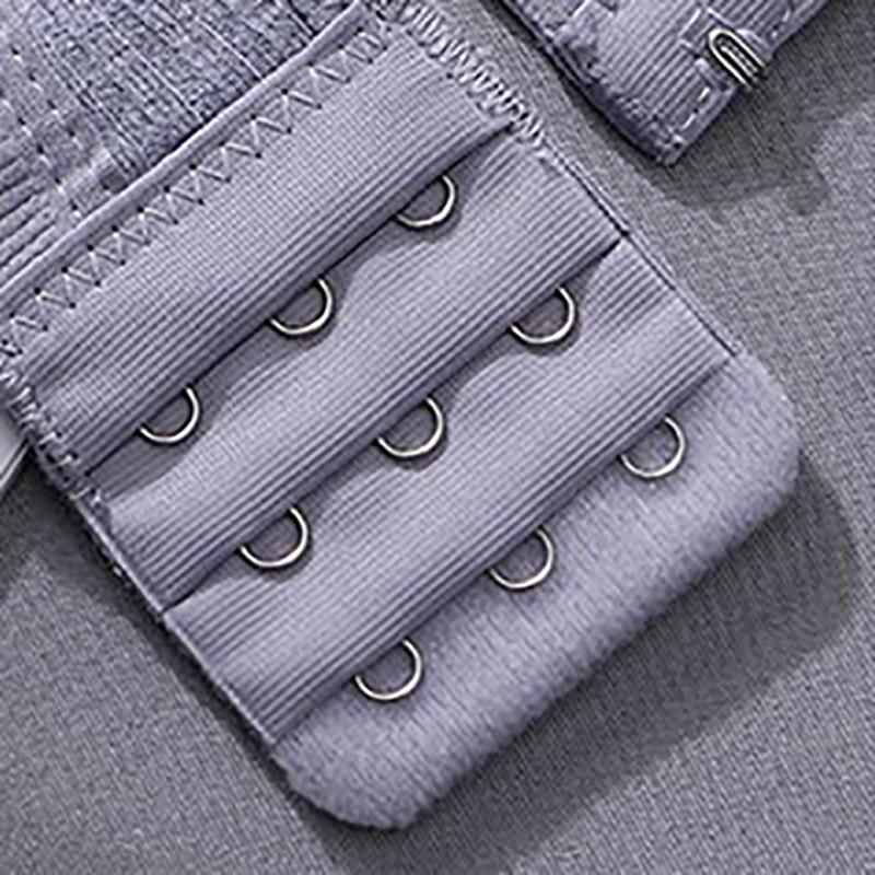 Korean Version of Pure Cotton Skin-friendly Breathable Sweat-absorbing Thread Thin No Steel Ring Small Chest Gathered Women's Underwear Bra