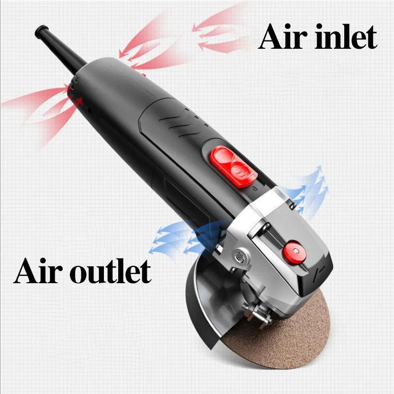 2680W High Power Cutting Machine Multi-function Angle Grinder Wired Polisher Handheld Electric Grinder