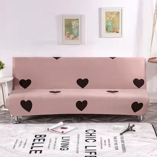 All-inclusive Sofa Cover Spandex Folding Sofa Bed Cover Sofa Slipcovers for Living Room Armless Sofa Cover