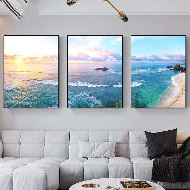 Living Room Decoration Painting Nordic Style Sofa Background Wall Painting Modern Minimalist Bedroom Dining Room Painting