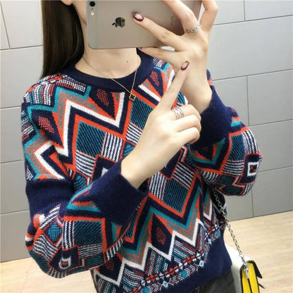 Women Turtleneck Winter Sweater Women 2019 Long Sleeve Knitted Pullovers Female Jumper Tricot Tops