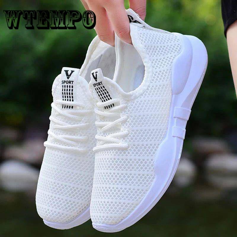 Women Fashion Casual Mesh Shoes Outdoor Breathable Light Loafers