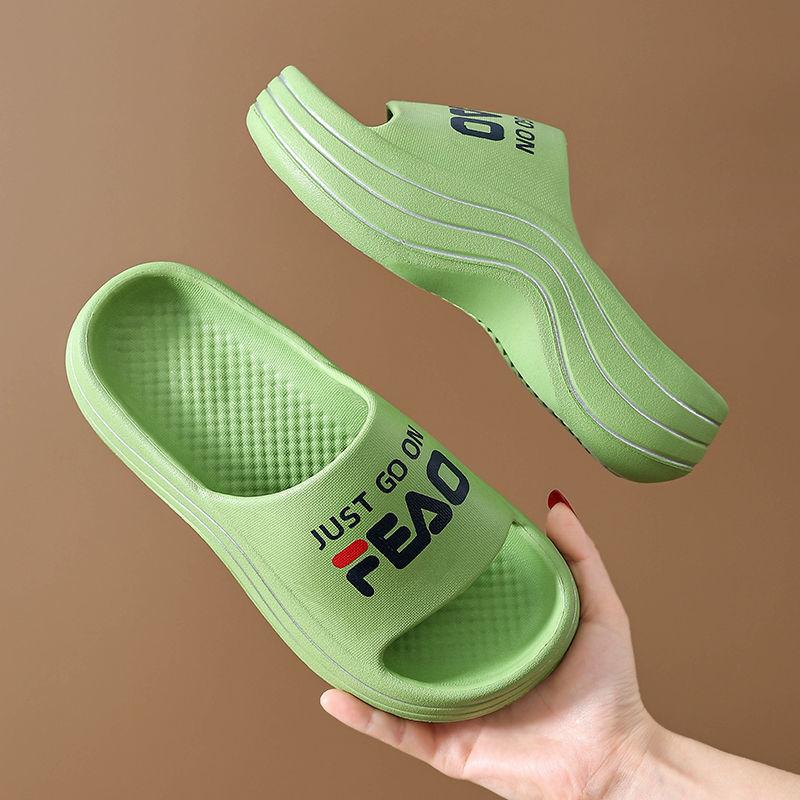 Step on Shit Feeling Thickened Bottom Sandals and Slippers Women Wear Household Deodorant Non-slip Bathroom Mute Indoor Soft Bottom Slippers