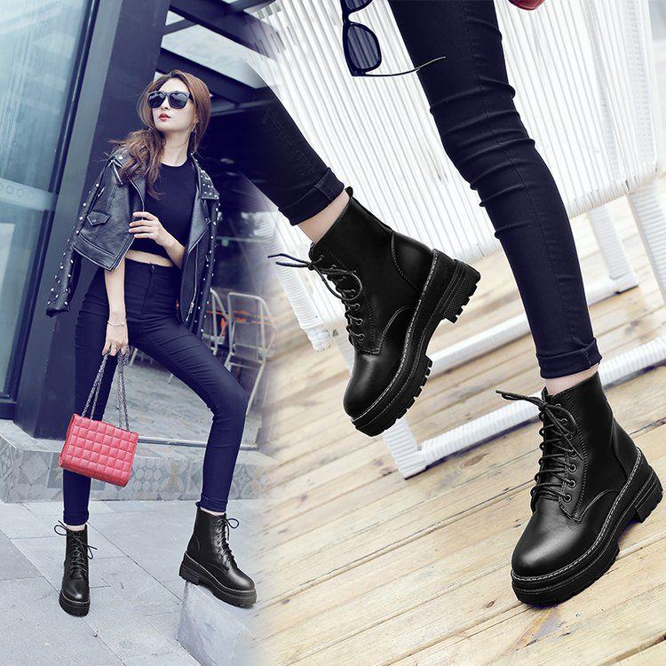 Boots Women Winter Snow BootsWoman Casual Autumn Martin Botas Mujer Female Ankle Boots